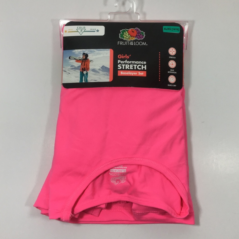 Girls Performance Stretch Set, Soft Baselayer Set